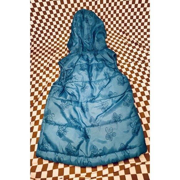 Nickelodeon Paw Patrol Puffer Vest Toddler Blue Size 2T - Picture 4 of 4
